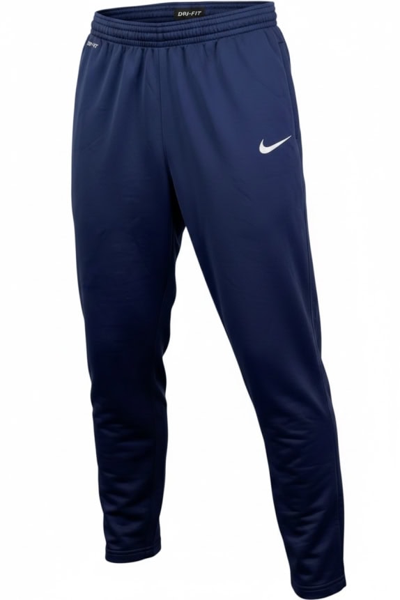 NIKE TRACK PANTS SPORTSWEAR NAVY MENS PRE OWNED L