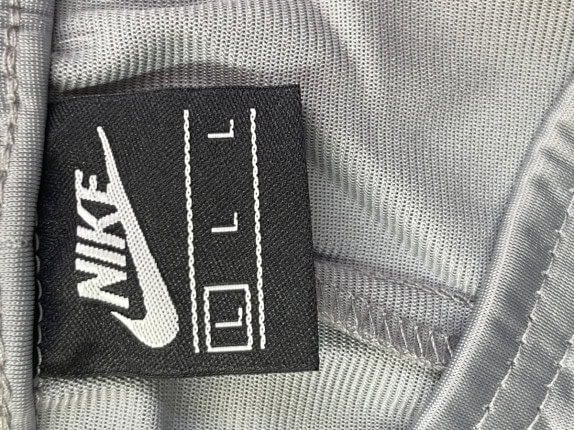 NIKE TRACK PANTS STREETWEAR GREY MEN PRE OWNED L