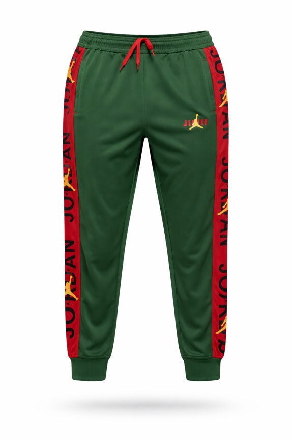 NIKE TRACK PANTS STREETWEAR GREEN MENS PRE OWNED XL