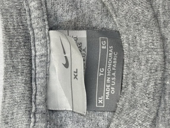 NIKE 00S T SHIRT SPORTY GRIGIO UOMO PRE OWNED XL