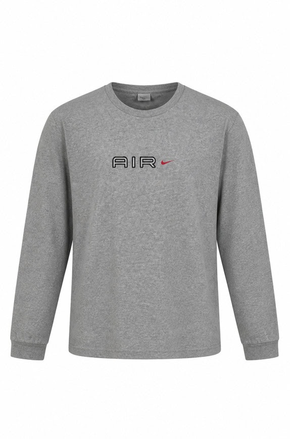 NIKE 00S TSHIRT SPORTY GREY MEN PRE OWNED XL