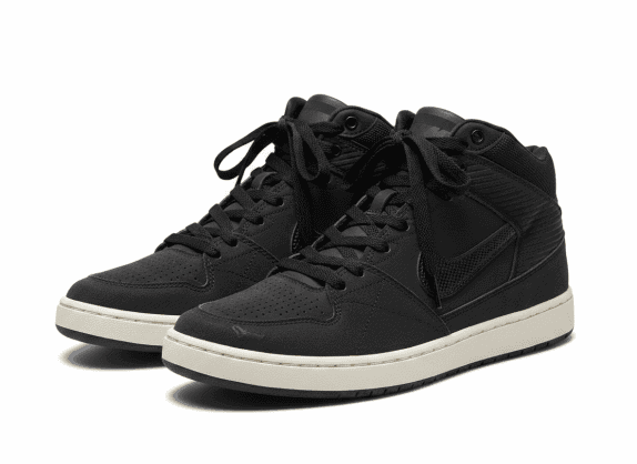 NIKE SNEAKERS ALTE BLACK UOMO PRE OWNED EU 42