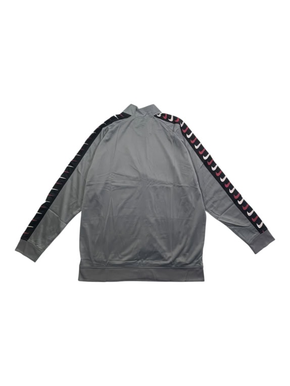 NIKE ΖΑΚΕΤΑ ΦΟΥΤΕΡ ΜΕ ΦΕΡΜΟΥΑΡ LOGO TAPE ΓΚΡΙ ΑΝΔΡΙΚΗ 4XL