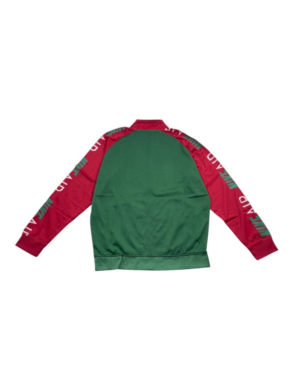 GIACCA FELPA NIKE STILE VINTAGE NIKE AIR VERDE/ROSSO UOMO XL