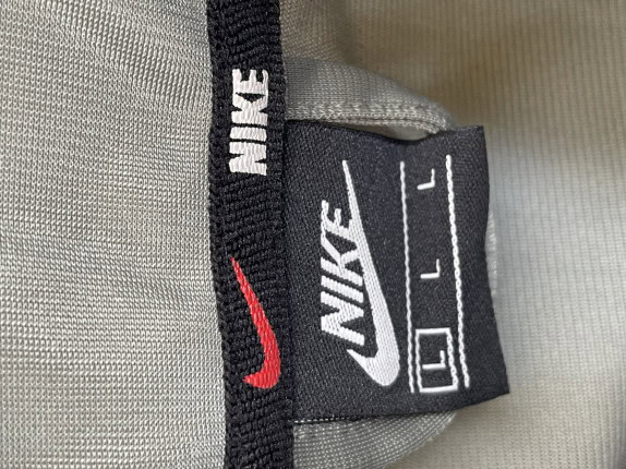 NIKE ΖΑΚΕΤΑ TRACK ΓΚΡΙ ΑΝΤΡΙΚΟ PRE OWNED L