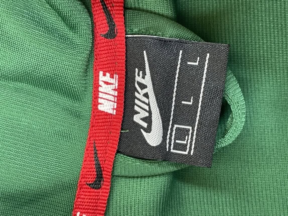 NIKE ΖΑΚΕΤΑ TRACK JACKET SPORTY ΠΡΑΣΙΝΟ ΑΝΤΡΙΚΟ PRE OWNED L