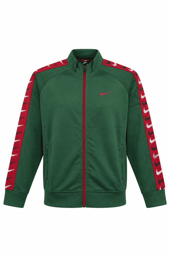 NIKE TRACK JACKET SPORTY VERDE UOMO PRE OWNED L