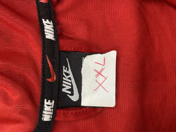 NIKE ΖΑΚΕΤΑ TRACK ΚΟΚΚΙΝΟ ΑΝΤΡΙΚΟ PRE OWNED XXL