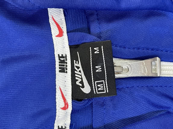 NIKE TRACK JACKET NAVY MEN PRE OWNED M