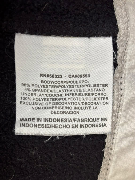 NIKE ZIP HOODIE SPORTSWEAR BLACK WOMENS PRE OWNED L