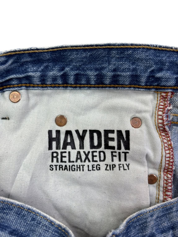 NO BRAND JEANS VINTAGE ΜΠΛΕ ΑΝΤΡΙΚΟ W32 pre-owned