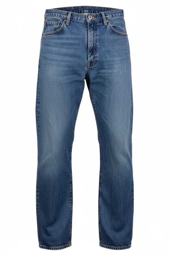 NO BRAND JEANS VINTAGE ΜΠΛΕ ΑΝΤΡΙΚΟ W32 pre-owned