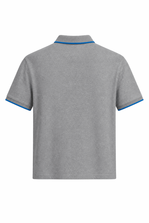 NORTH SAILS POLO SHIRT MINIMAL GREY MEN PRE OWNED S