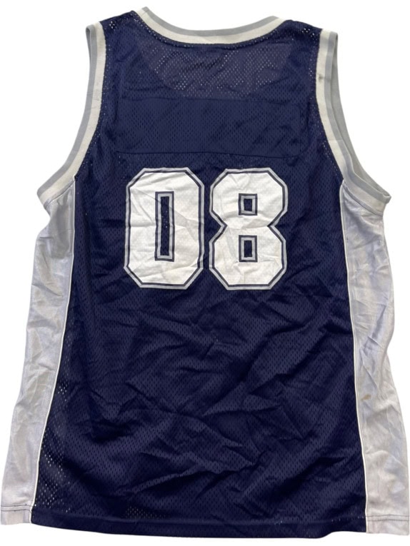 NYC SPORTS CANOTTA BASKET SPORTSWEAR BLU NAVY UOMO PRE OWNED XL