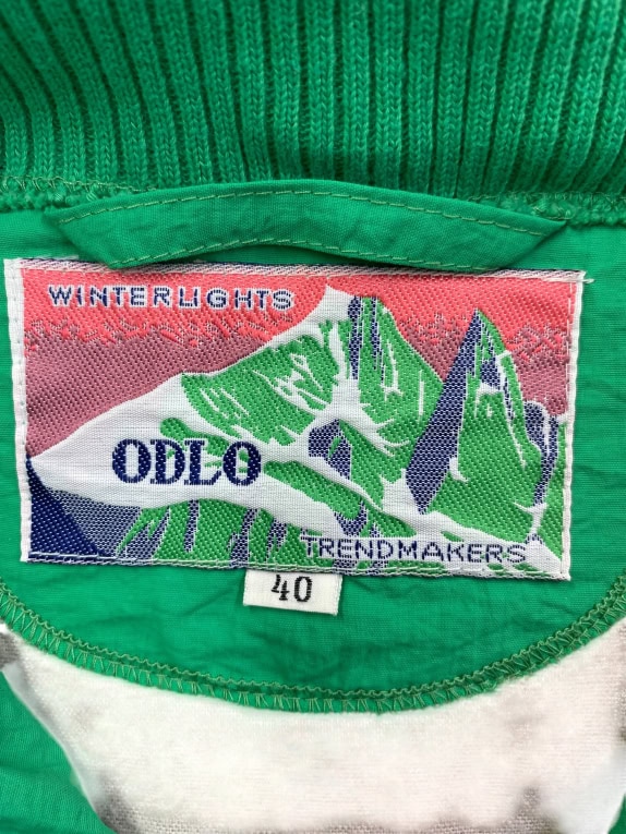 ODLO Gilet Logo 90s Verde UNISEX L