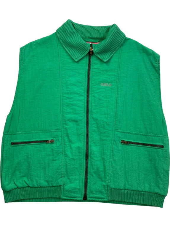 ODLO Gilet Logo 90s Verde UNISEX L