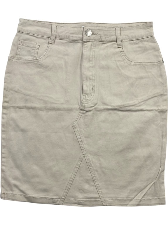 OLD NAVY Denim Pencil Skirt Casual Beige Women’s M
