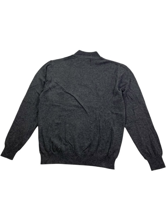 Old Navy Γκρι Πλεκτό Half-Zip Ανδρικό XXL