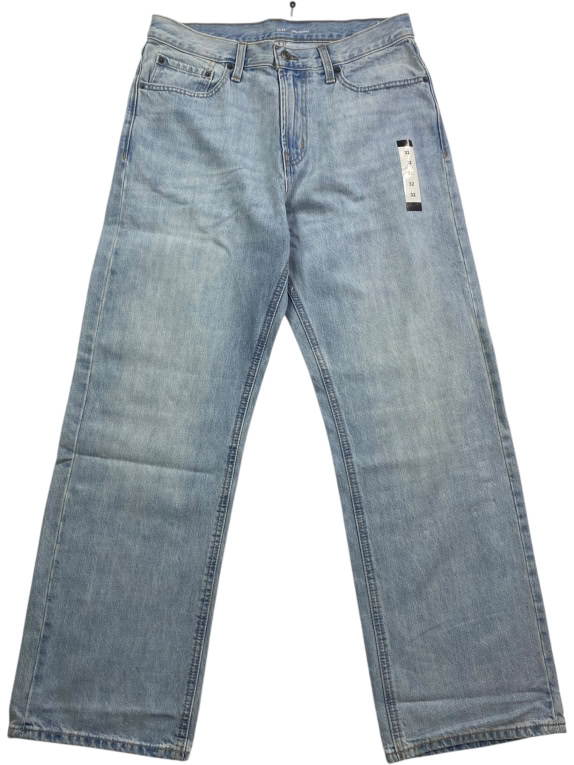 Old Navy Jeans Παντελόνι Denim Straight Γαλάζιο Ανδρικό M (32x32)