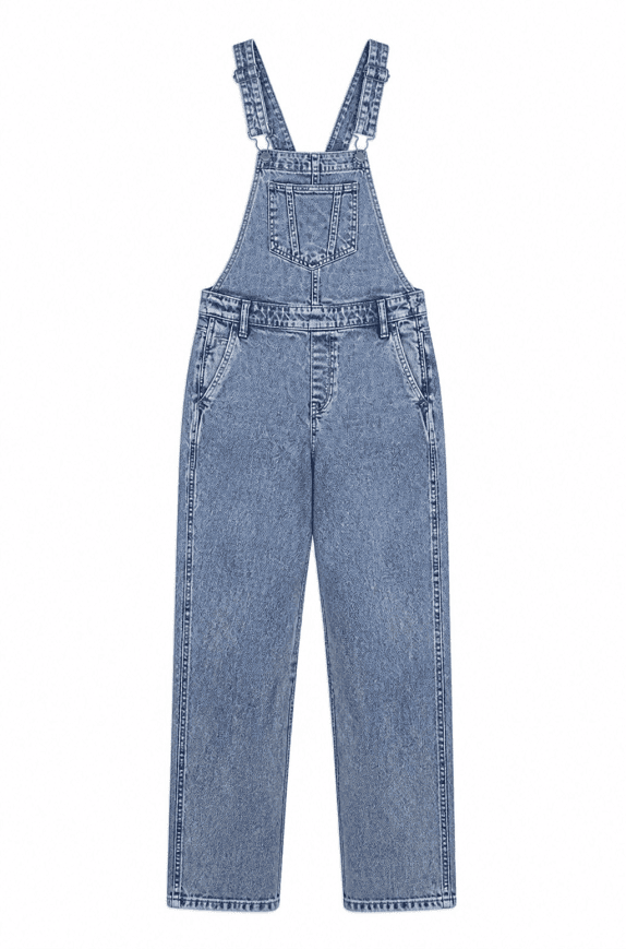 OLD NAVY OVERALLS DENIM ΜΠΛΕ ΓΥΝΑΙΚΕΙΟ PRE OWNED S