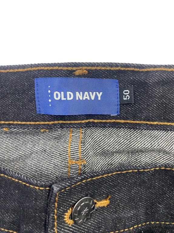 OLD NAVY JEANS CASUAL DARK BLUE MEN'S 6XL (W50)