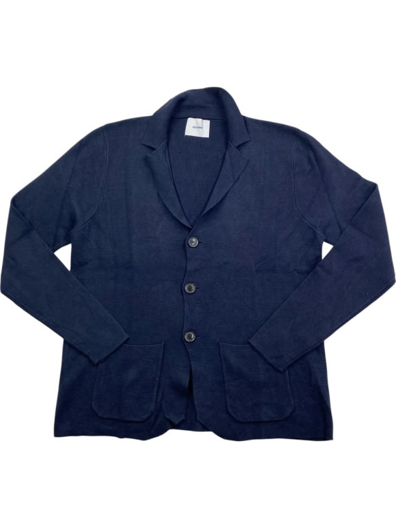 OLD NAVY Cardigan lavorato a maglia stile blazer casual blu scuro da uomo XL