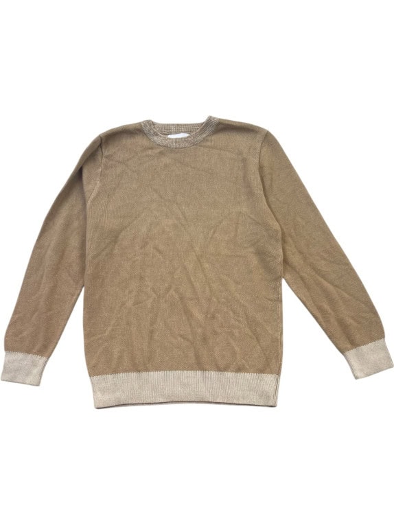 OLD NAVY ΠΛΕΚΤΟ ΠΟΥΛΟΒΕΡ MINIMAL ΜΠΕΖ ΑΝΤΡΙΚΟ PRE OWNED S