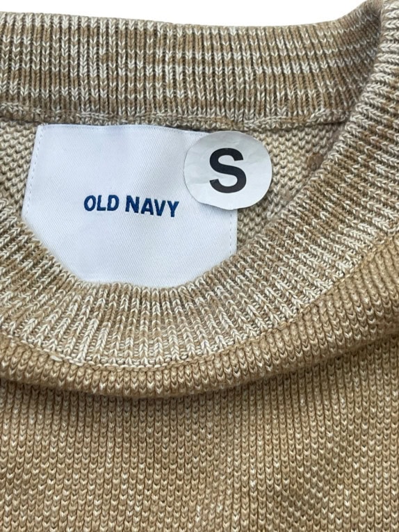 OLD NAVY ΠΛΕΚΤΟ ΠΟΥΛΟΒΕΡ MINIMAL ΜΠΕΖ ΑΝΤΡΙΚΟ PRE OWNED S