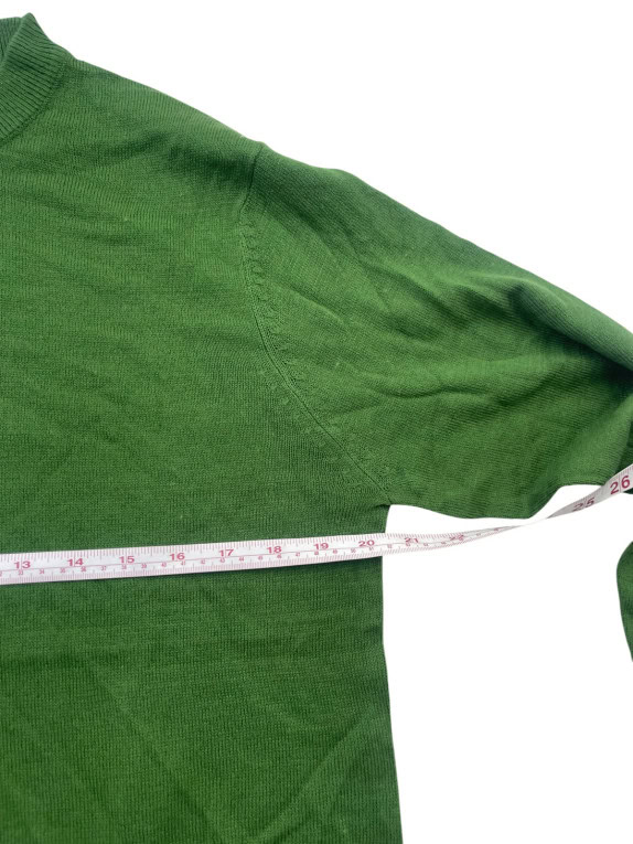 OLD NAVY MAGLIONE GIROCOLLO MINIMAL VERDE UOMO PRE OWNED M