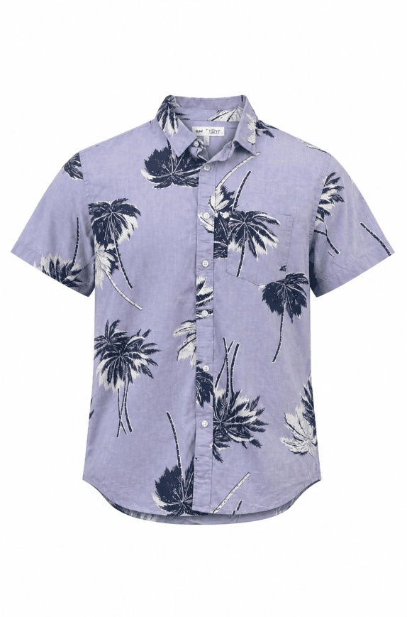 OLD NAVY ΠΟΥΚΑΜΙΣΟ HAWAIIAN ΛΙΛΑ ΑΝΤΡΙΚΟ PRE OWNED L