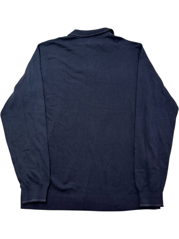 OLD NAVY ΠΟΥΛΟΒΕΡ ΜΕ ΦΕΡΜΟΥΑΡ MINIMAL NAVY ΑΝΤΡΙΚΟ PRE OWNED XL