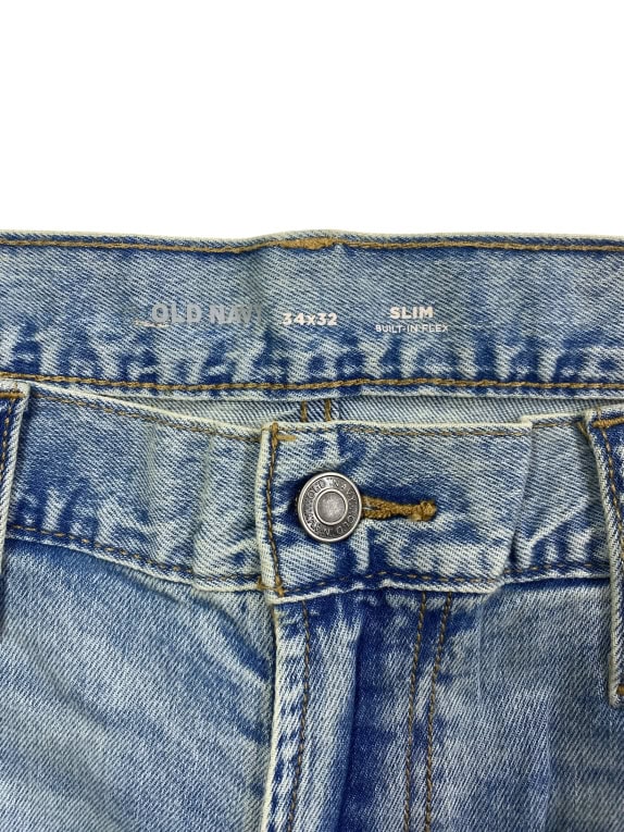 Old Navy Jeans Slim Built-In Flex Light Blue Men’s W34 L32