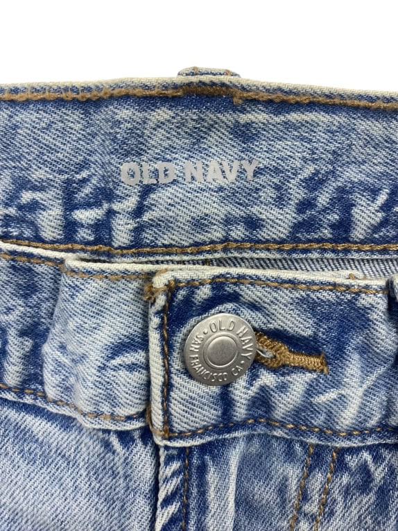 OLD NAVY ΤΖΙΝ ΠΑΝΤΕΛΟΝΙ VINTAGE WASH PRINTED LOGO LIGHT BLUE ΑΝΔΡΙΚΟ M