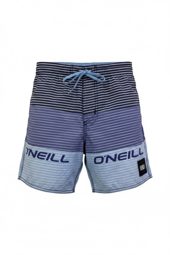 O\'NEILL ΜΑΓΙΟ ΣΟΡΤΣ STRIPED ΜΠΛΕ ΑΝΤΡΙΚΟ PRE OWNED