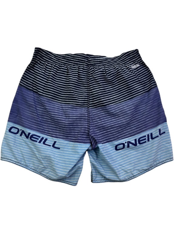 O\'NEILL ΜΑΓΙΟ ΣΟΡΤΣ STRIPED ΜΠΛΕ ΑΝΤΡΙΚΟ PRE OWNED