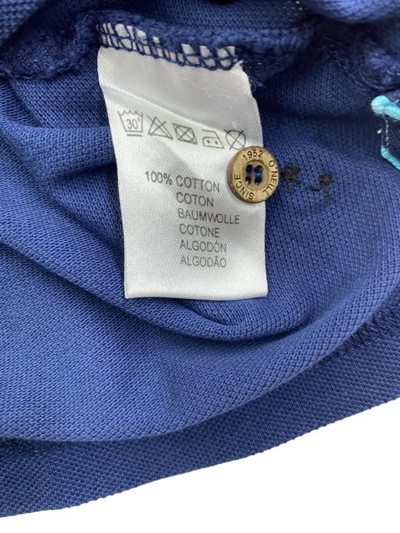 O'NEILL POLO SHIRT WITH LOGO BLUE MEN'S M