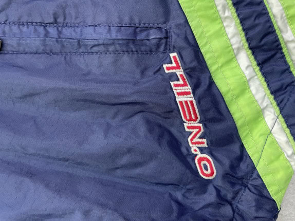 90s ONEILL TRACK JACKET RETRO NAVY UNISEX PRE OWNED S