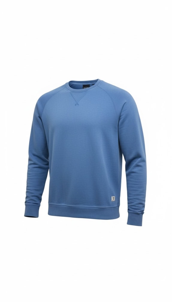 ONLY & SONS Felpa casual con logo patch blu da uomo XXL