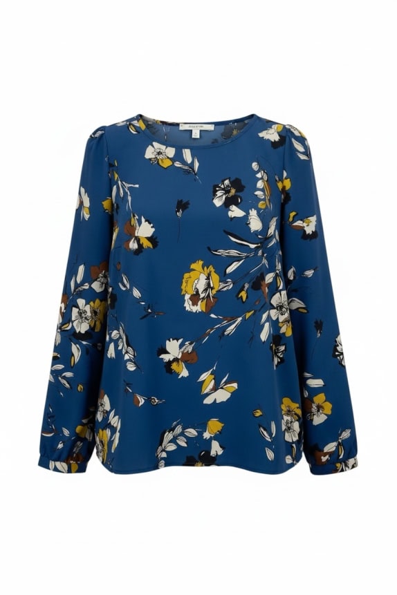 Operà Fashion Γυναικεία Μπλούζα Floral Print Μπλε Γυναικείο M