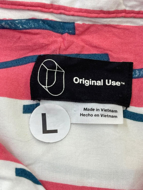 ORIGINAL USE ΠΟΥΚΑΜΙΣΟ RETRO ΠΟΛΥΧΡΩΜΟ ΑΝΤΡΙΚΟ PRE OWNED L