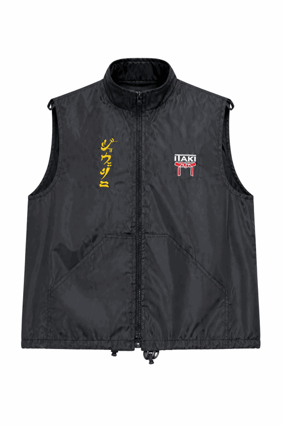 2000s ITAKI BODYWARMER VINTAGE BLACK ΑΝΤΡΙΚΟ PRE OWNED S