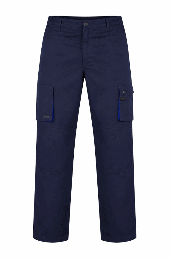 PANOPLY CARGO PANTS UTILITY NAVY ΑΝΤΡΙΚΟ PRE OWNED L