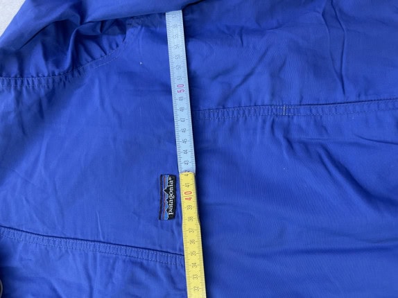 1990s PATAGONIA ANORAK ΜΠΛΕ ΑΝΤΡΙΚΟ PRE OWNED L