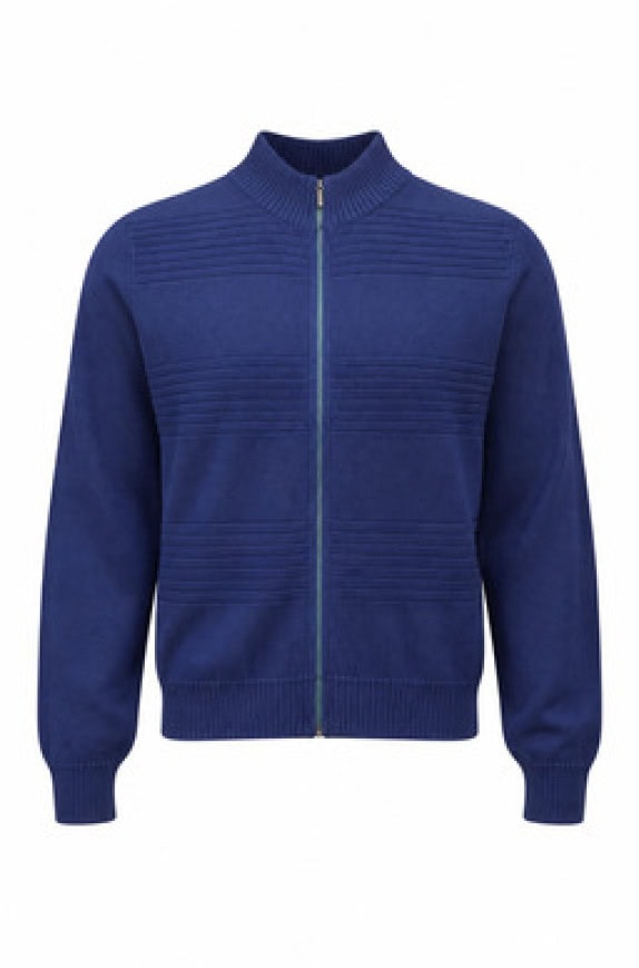PATAGONIA KNIT ZIP JUMPER BLUE MEN PRE OWNED L