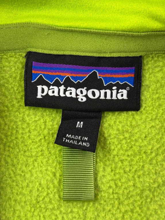 PATAGONIA ΖΑΚΕΤΑ FLEECE SPORTSWEAR ΠΡΑΣΙΝΟ ΓΥΝΑΙΚΕΙΟ PRE OWNED M