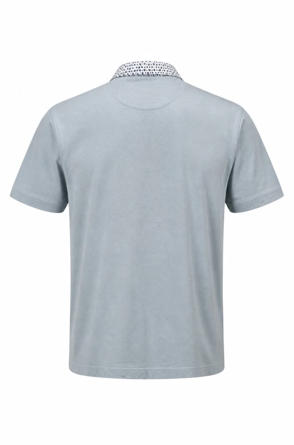 HARMONT&BLAINE  POLO SHIRT MINIMAL ΜΠΛΕ ΑΝΤΡΙΚΟ PRE OWNED XL