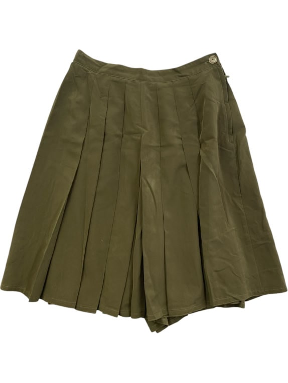 PENNYBLACK ΦΟΥΣΤΑ-ΠΑΝΤΕΛΟΝΑ (CULOTTES) RETRO PLEATED KHAKI ΓΥΝΑΙΚΕΙΑ XS