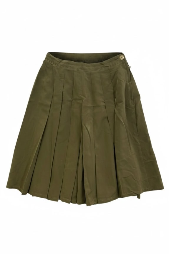 PENNYBLACK ΦΟΥΣΤΑ-ΠΑΝΤΕΛΟΝΑ (CULOTTES) RETRO PLEATED KHAKI ΓΥΝΑΙΚΕΙΑ XS