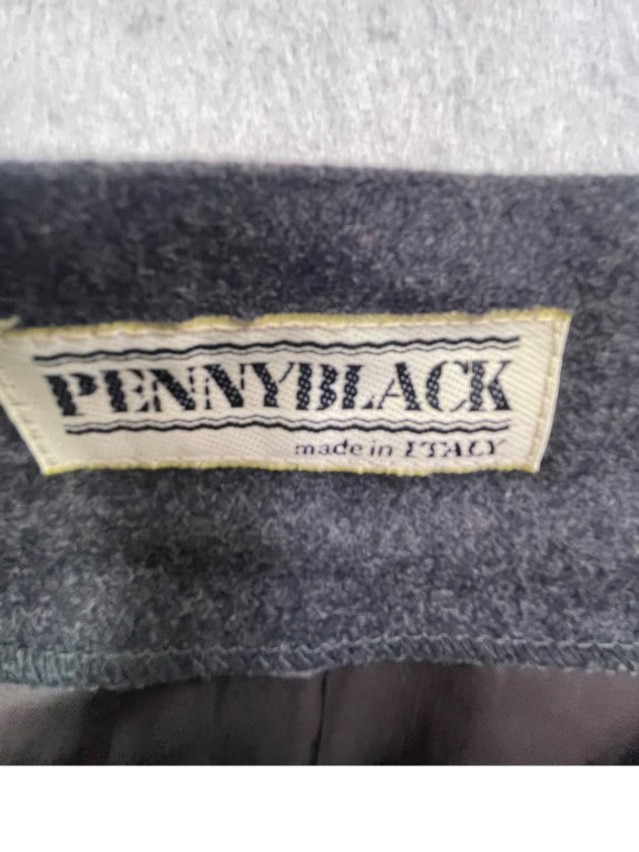 Pennyblack Grey Pleated Midi Skirt Women’s Size M