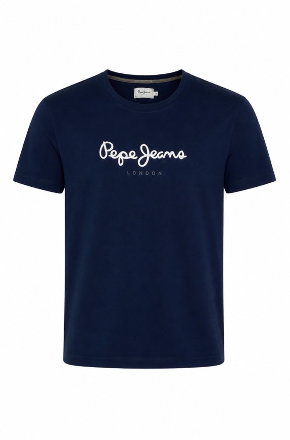 PEPE JEANS GRAPHIC TEE MINIMAL NAVY ΑΝΤΡΙΚΟ PRE OWNED L
